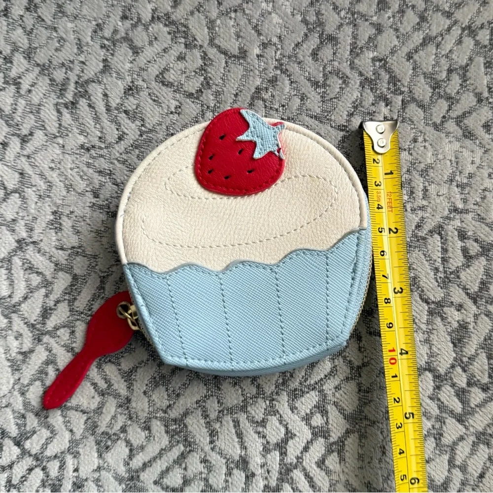 Stella & Max Strawberry Cupcake Coin Purse